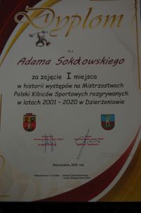 AdamSokołowski - Mistrz Polski Kibiców Sportowych 2020