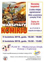 Bibliotaka zaprasza na "Warsztaty komiksu"