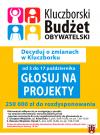 Głosuj na projekty w Kluczborskim Budżecie Obywatelskim na 2017 rok