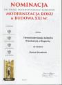 Gmina Kluczbork nominowana do finału ogólnopolskiego konkursu "MODERNIZACJA ROKU & BUDOWA XXI w."