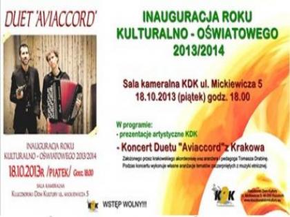 Inauguracja Roku Kulturalno - Oświatowego